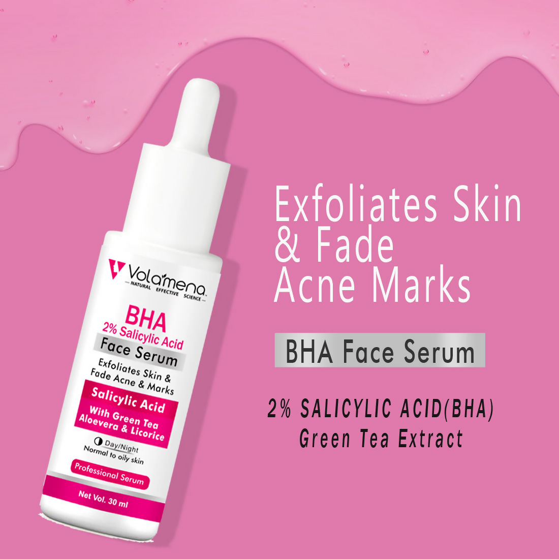 Volamena BHA 2% Salicylic Acid Serum | Grocsy