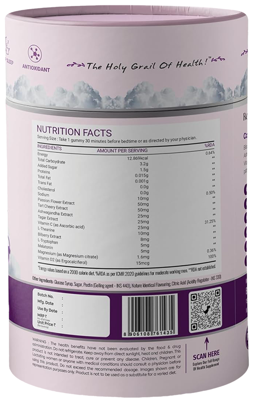 Bliss Welness Sleep Gummies Berry Blast | Grocsy