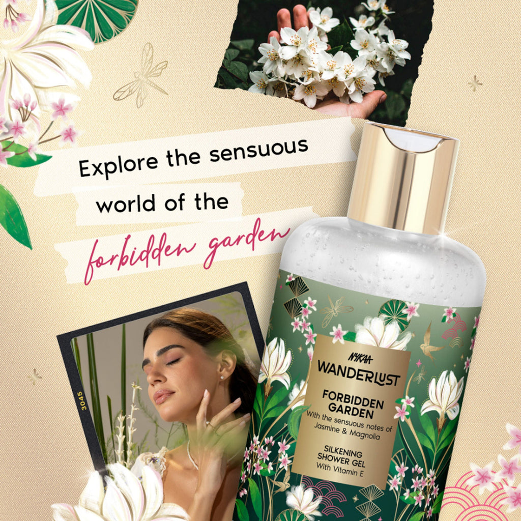Wanderlust Shower Gels - Forbidden Garden | Grocsy