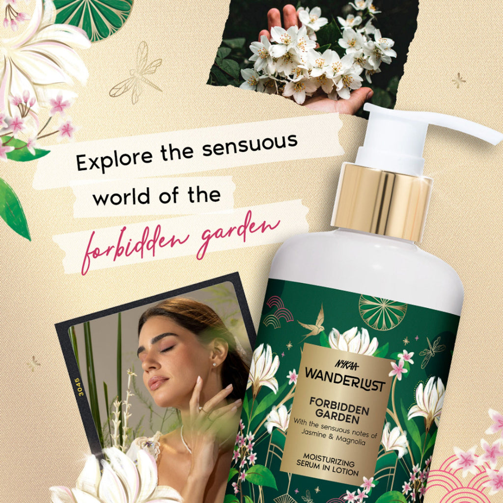 Wanderlust Moisturizing Body Lotion - Forbidden Garden | Grocsy