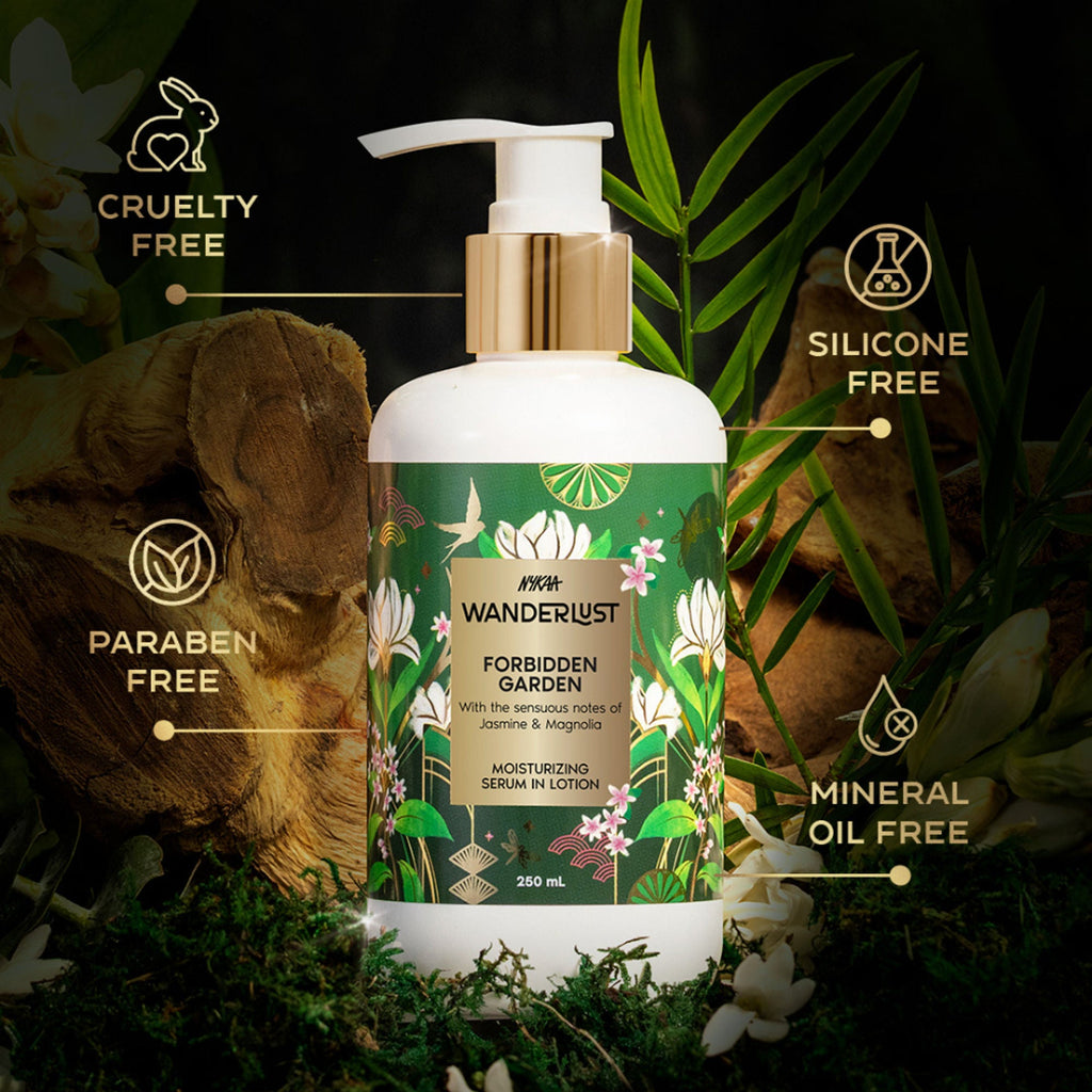 Wanderlust Moisturizing Body Lotion - Forbidden Garden | Grocsy