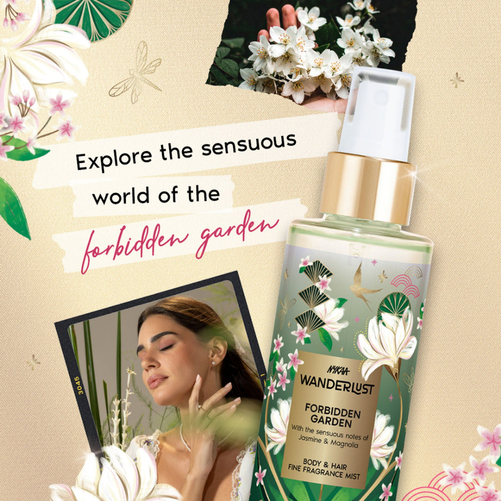 Wanderlust Fragrance Mist For Her - Forbidden Garden | Grocsy
