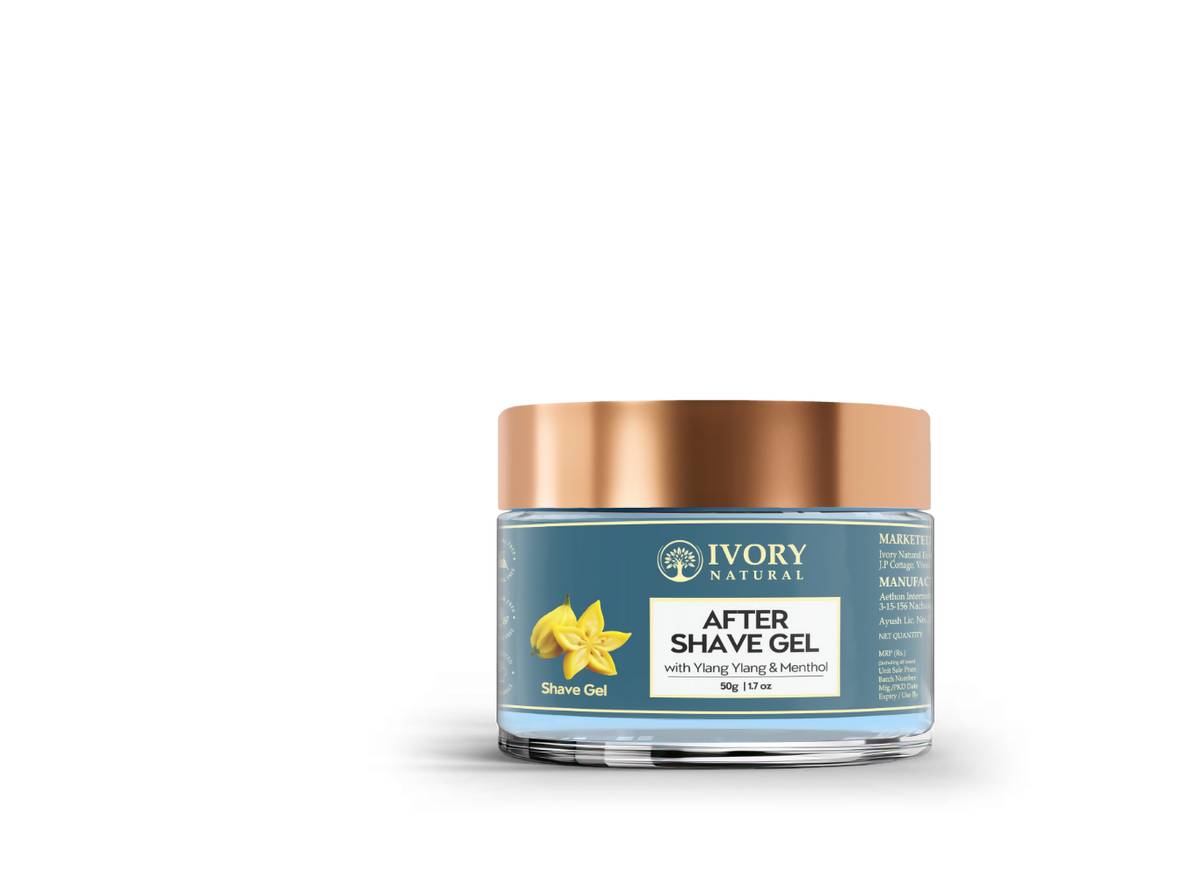 Ivory Natural After Shave Gel For Gentle Post-Shave, Reduced Facial Worries | Grocsy
