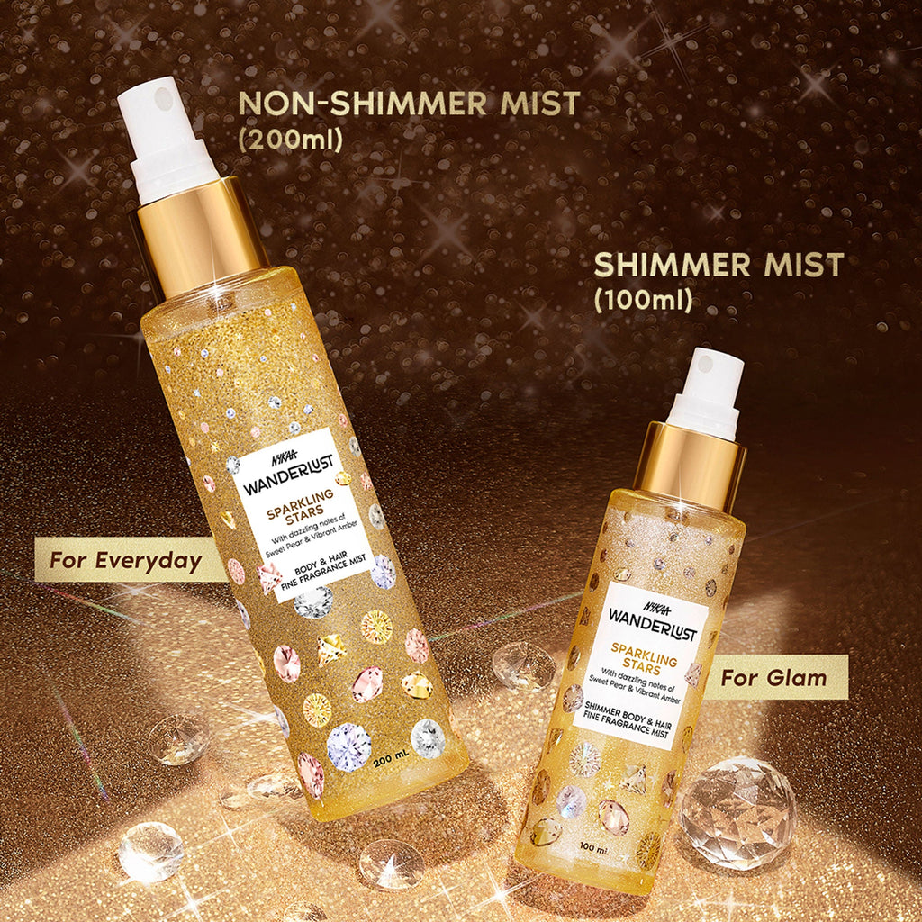 Wanderlust Fragrance Mist For Her - Sparkling Stars | Grocsy