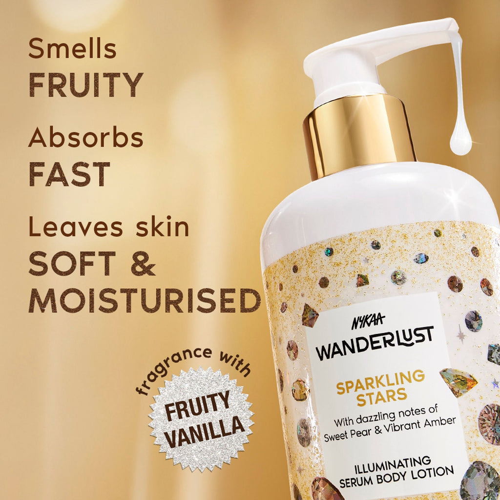 Wanderlust Moisturizing Body Lotion - Sparkling Stars | Grocsy