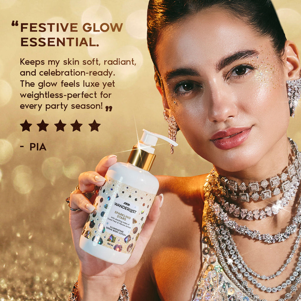 Wanderlust Moisturizing Body Lotion - Sparkling Stars | Grocsy