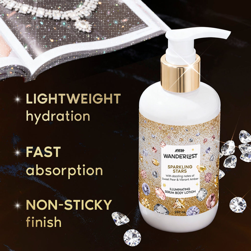 Wanderlust Moisturizing Body Lotion - Sparkling Stars | Grocsy