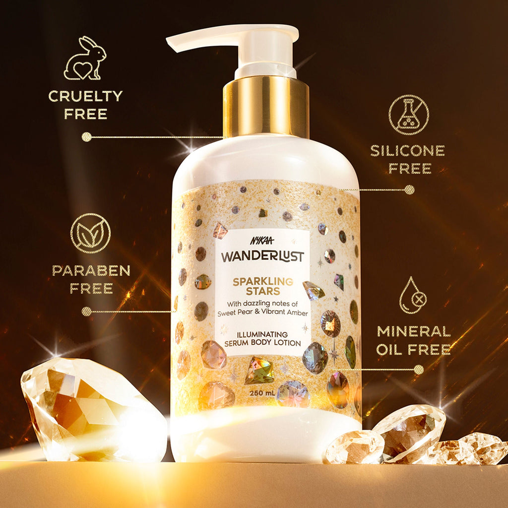 Wanderlust Moisturizing Body Lotion - Sparkling Stars | Grocsy