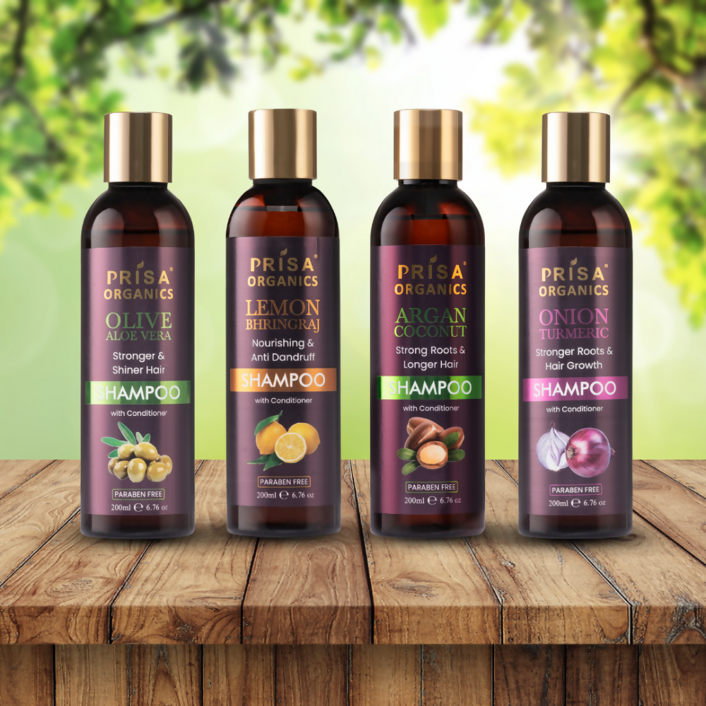 Prisa Organics Argan & Coconut Shampoo | Grocsy