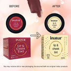 Inatur Lip and Cheek Tint Mocha | Grocsy