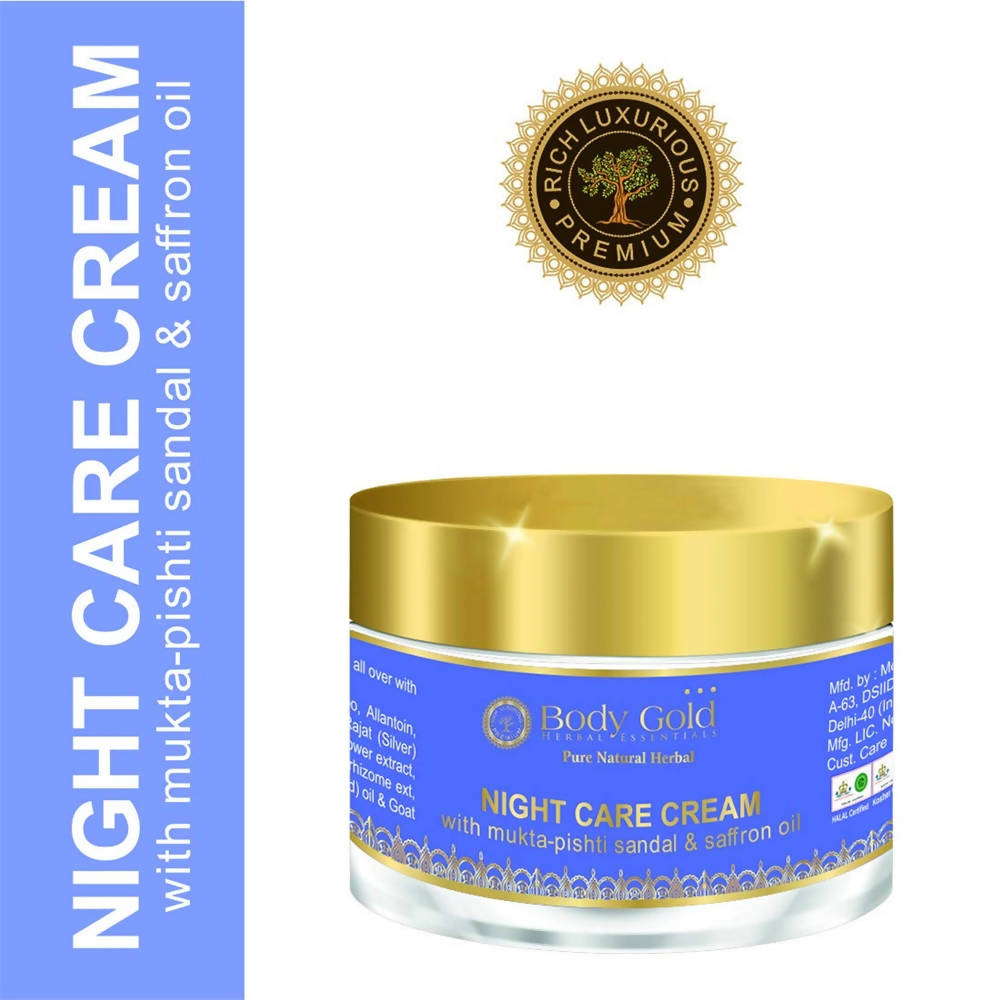 Body Gold Night Care Cream | Grocsy