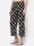 Myshka Multicolor Cotton Printed Palazzo | Grocsy