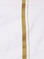 Sethukrishna Boys Rose & White Shirt with Dhoti | Grocsy