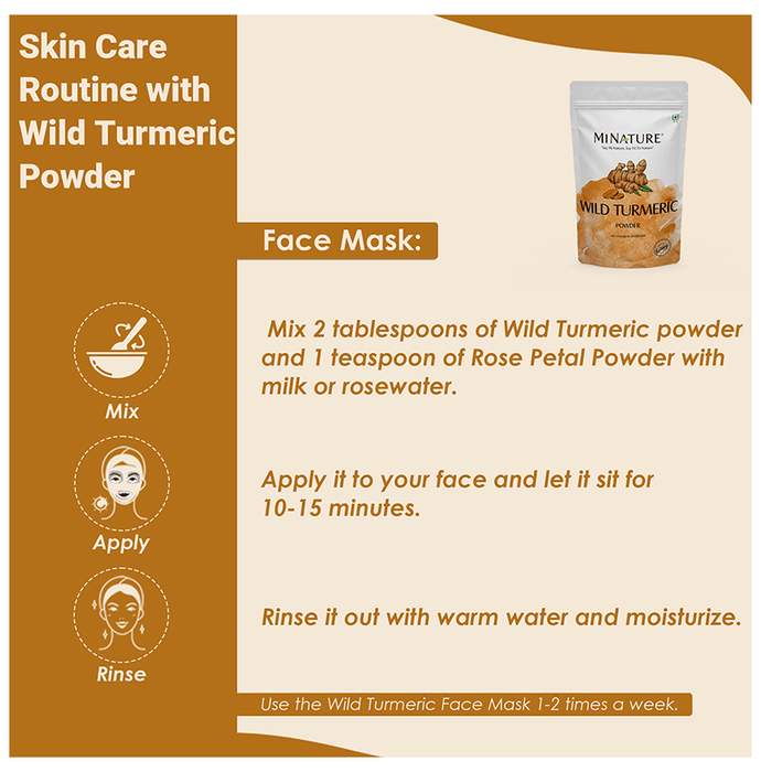 Minature Wild Turmeric Powder | Grocsy