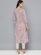 HERE&NOW Floral Printed Floral Kurta | Grocsy