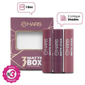 MARS Cosmetics Matte Lipsticks Box - 03 Plums | Grocsy