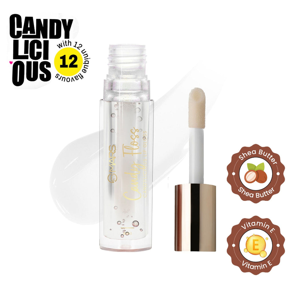 MARS Cosmetics Candylicious Colored Lip Gloss - Candy Floss | Grocsy