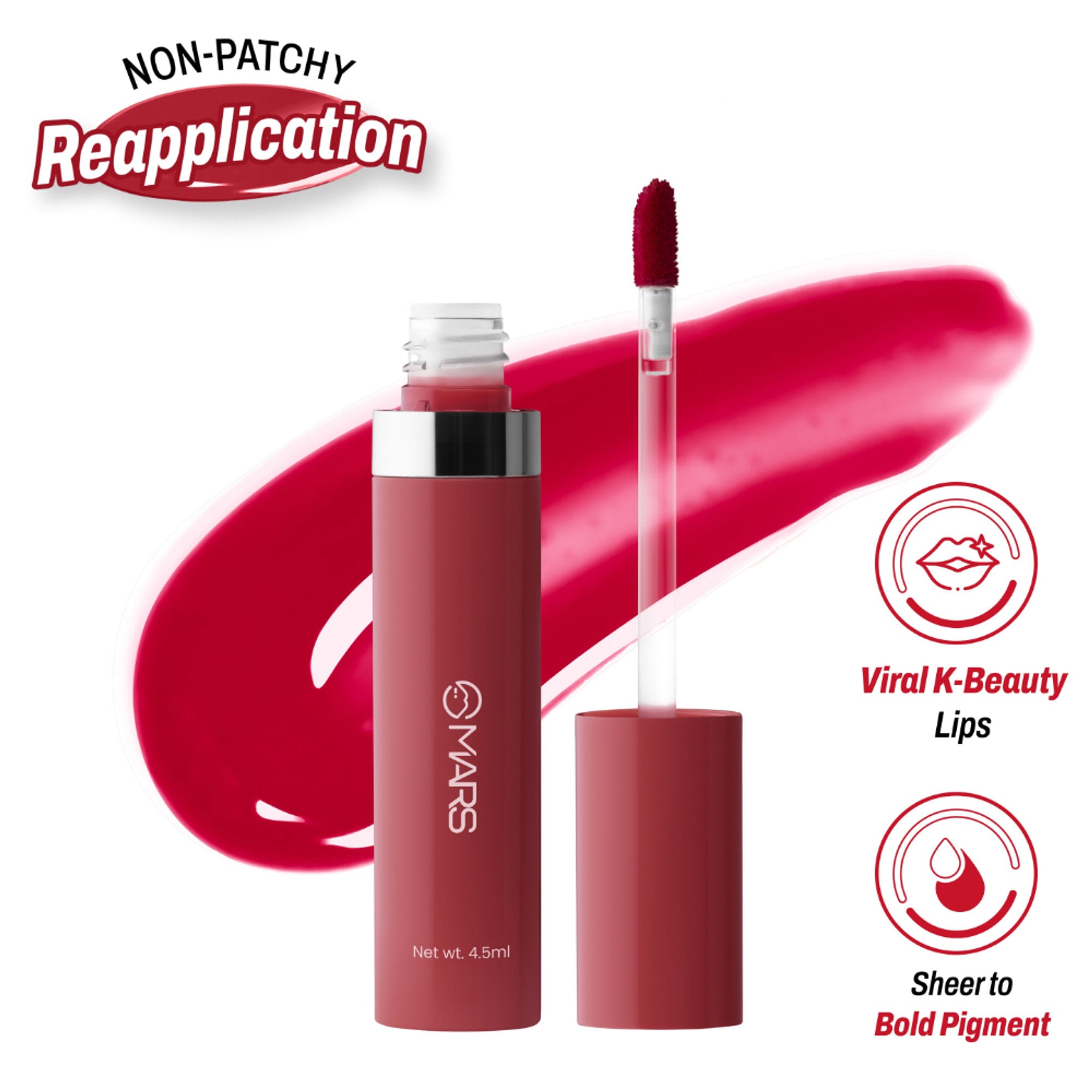 MARS Cosmetics Drip Lip Mist - 04 Strawberry Drip | Grocsy