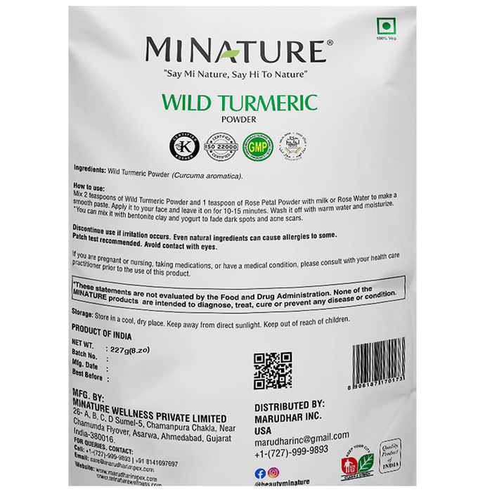 Minature Wild Turmeric Powder | Grocsy