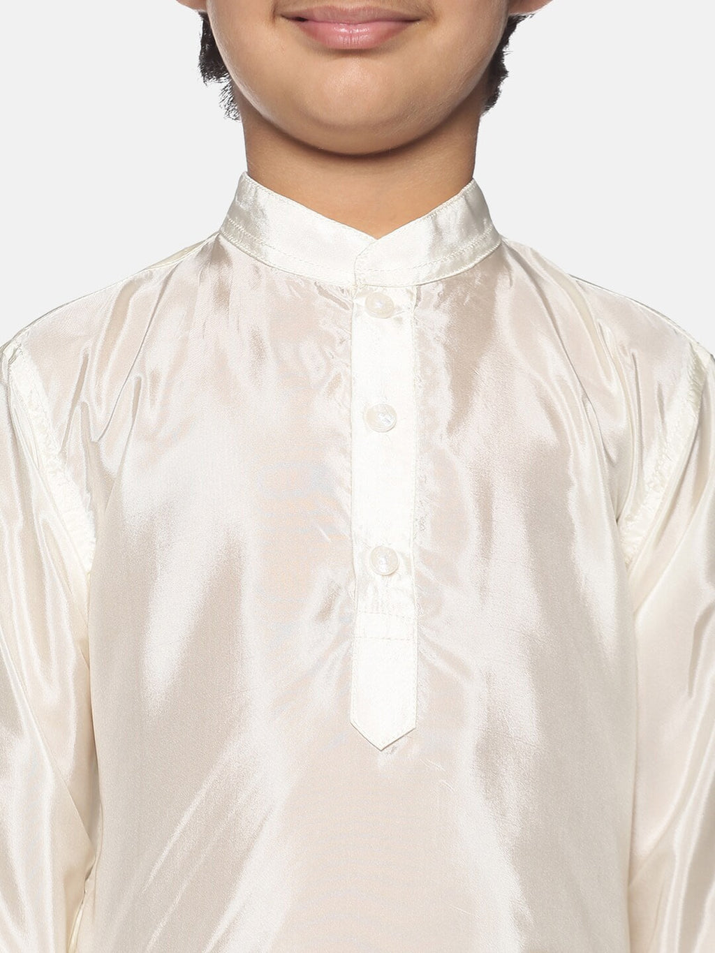 Sethukrishna Boys White Kurta with Churidar | Grocsy