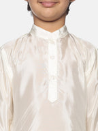 Sethukrishna Boys White Kurta with Churidar | Grocsy