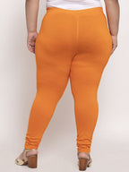 TAG 7 Women Plus Size Ankle Length Cotton Leggings | Grocsy