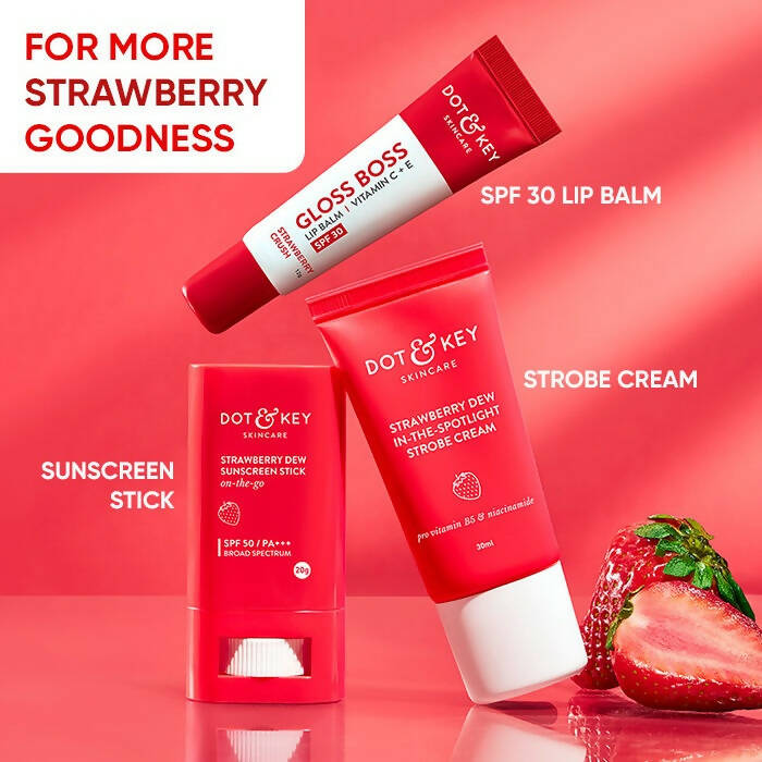 Dot & Key Strawberry Dew Strobe Cream | Grocsy