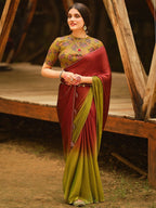 Saree Mall Ombre Beads and Stones Sarees | Grocsy