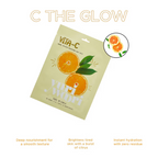 Yuri Woori Vita-C Marine Collagen Brightening Sheet Mask | Grocsy