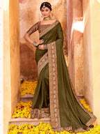 Saree Mall Woven Design Zari Silk Blend Sarees | Grocsy