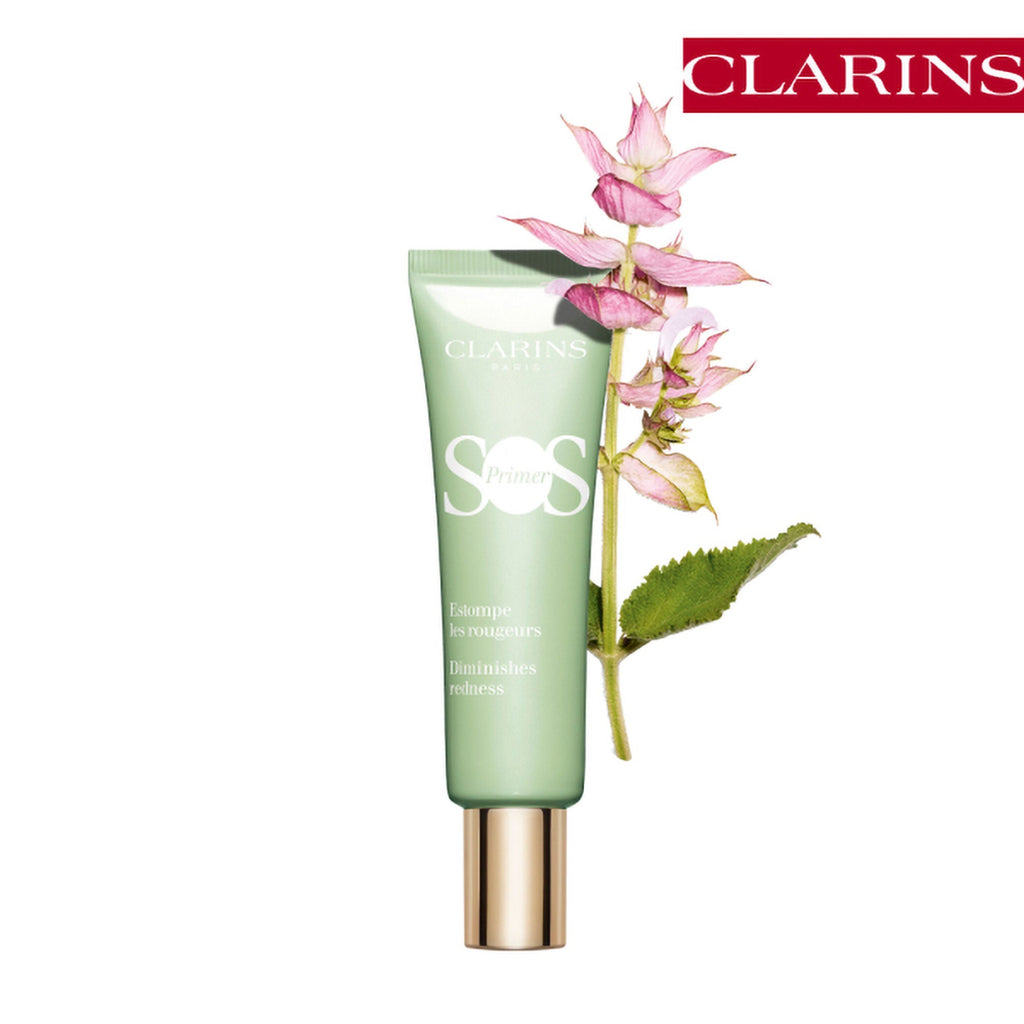 Clarins SOS Color Correcting Face Primer - 01 Water Pink | Grocsy