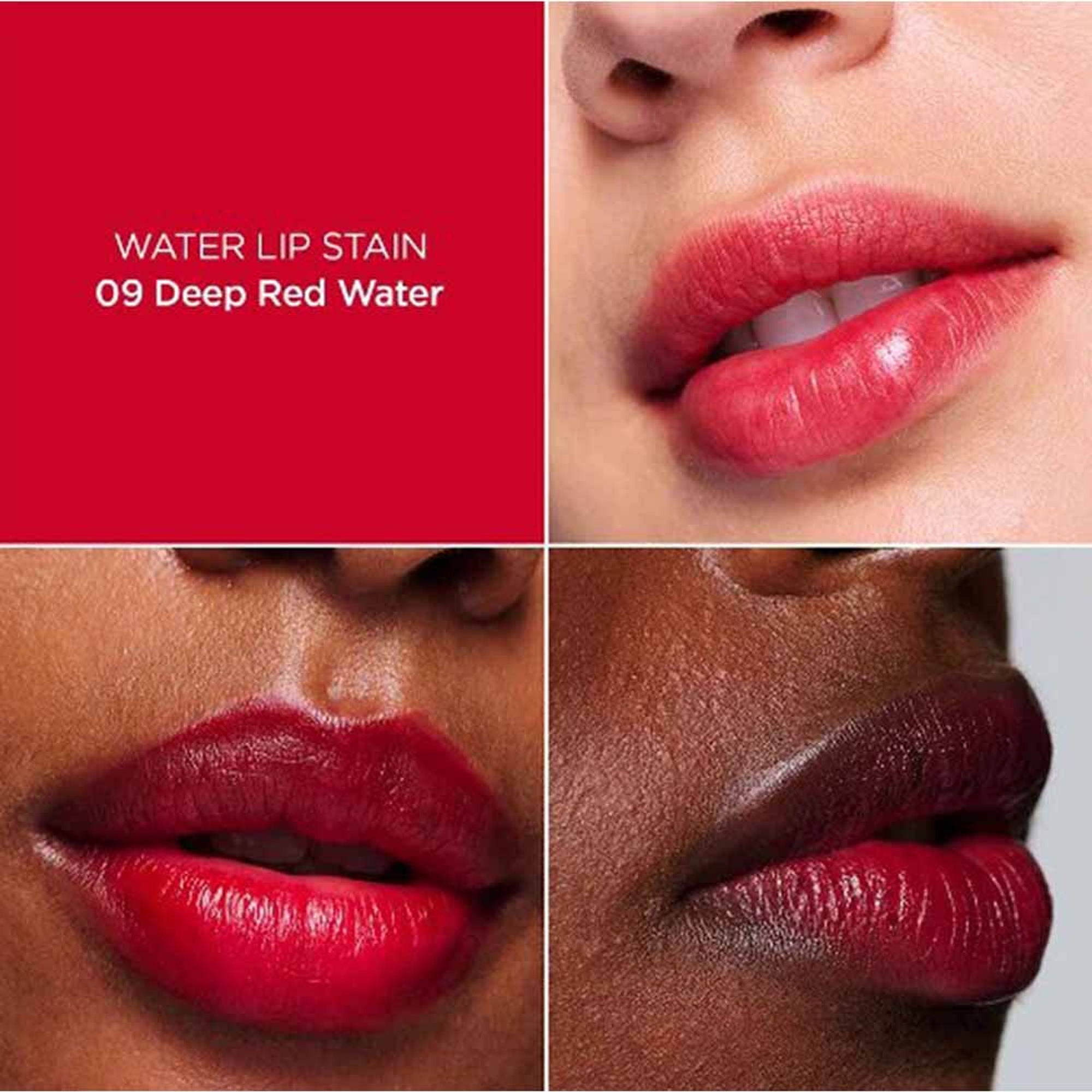 Clarins Lip Stain Lipstick - 09 Deep Red Water | Grocsy