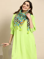 Sangria Women Kurta with Trousers & Dupatta | Grocsy