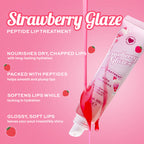 Makeup Revolution Strawberry Glaze Peptide Lip Treatment | Grocsy