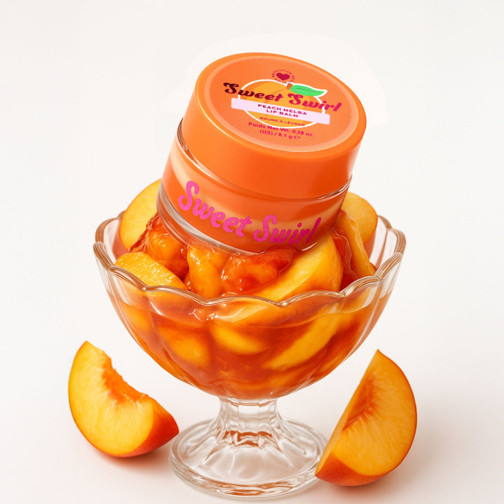 Makeup Revolution Sweet Swirl Lip Mask - Peach Melba | Grocsy