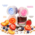 Makeup Revolution Sweet Swirl Lip Mask - Peach Melba | Grocsy
