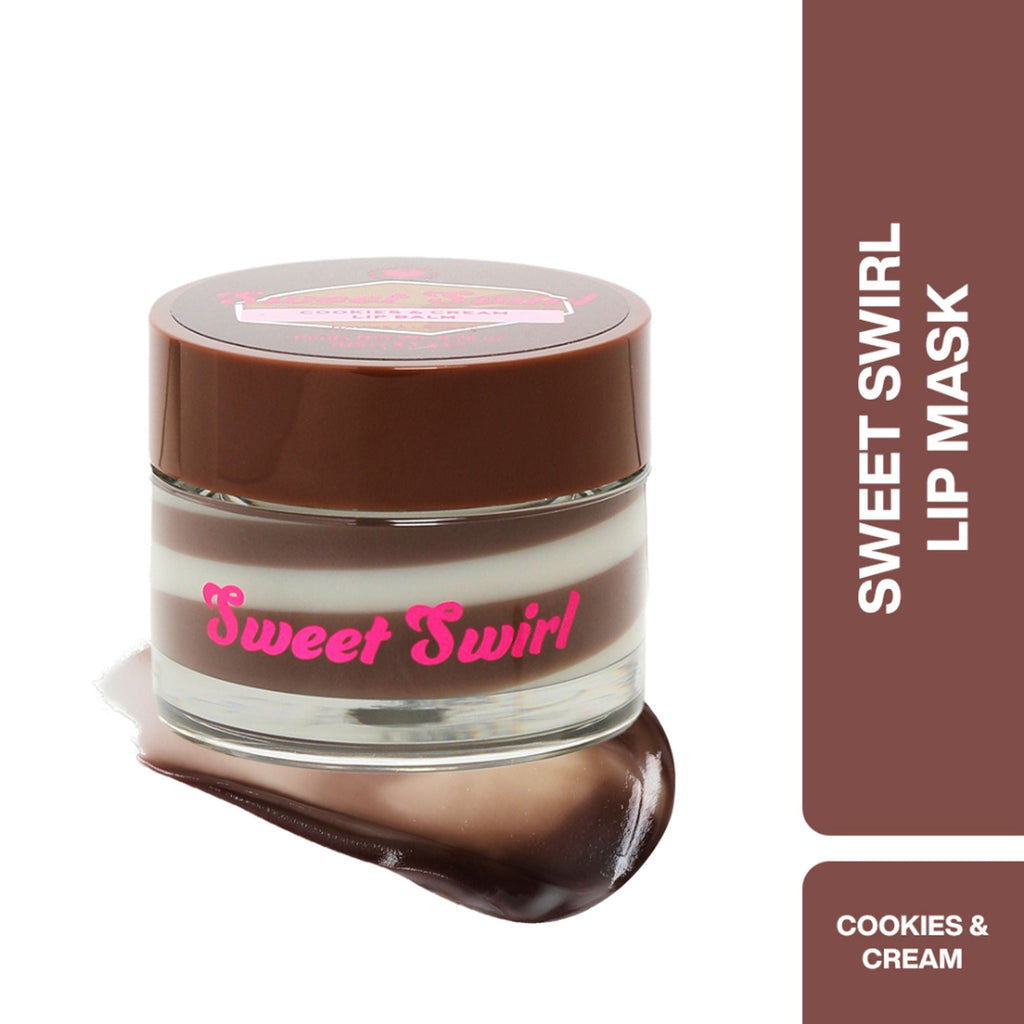 Makeup Revolution Sweet Swirl Lip Mask - Cookies And Cream | Grocsy