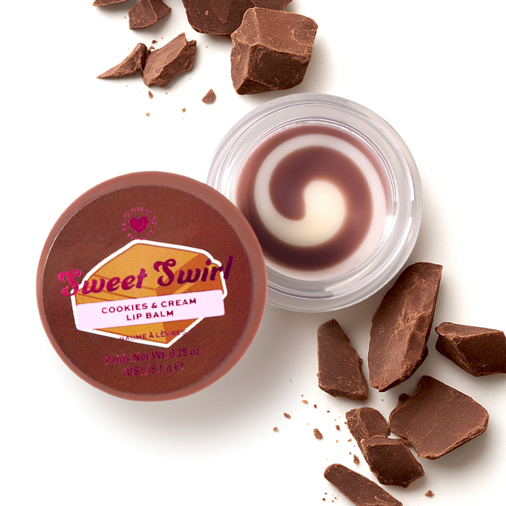 Makeup Revolution Sweet Swirl Lip Mask - Cookies And Cream | Grocsy