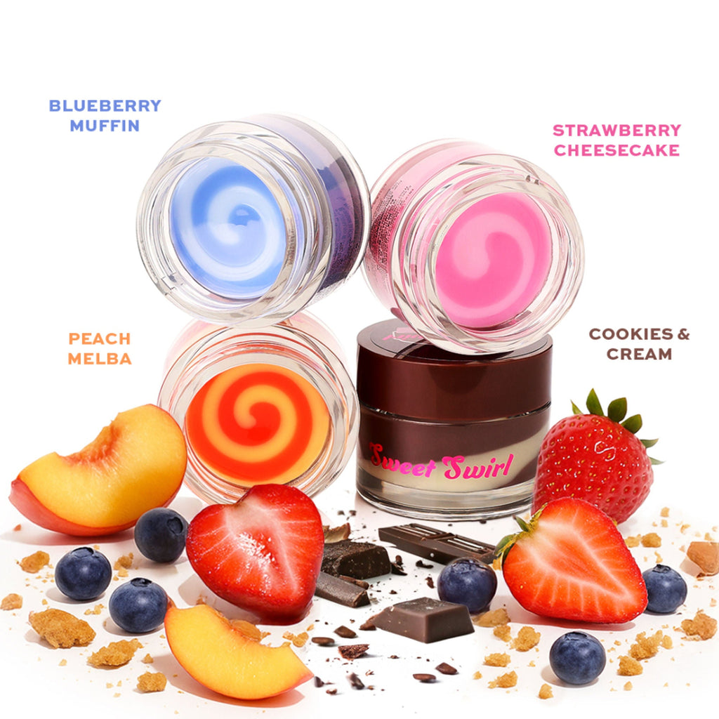Makeup Revolution Sweet Swirl Lip Mask - Cookies And Cream | Grocsy