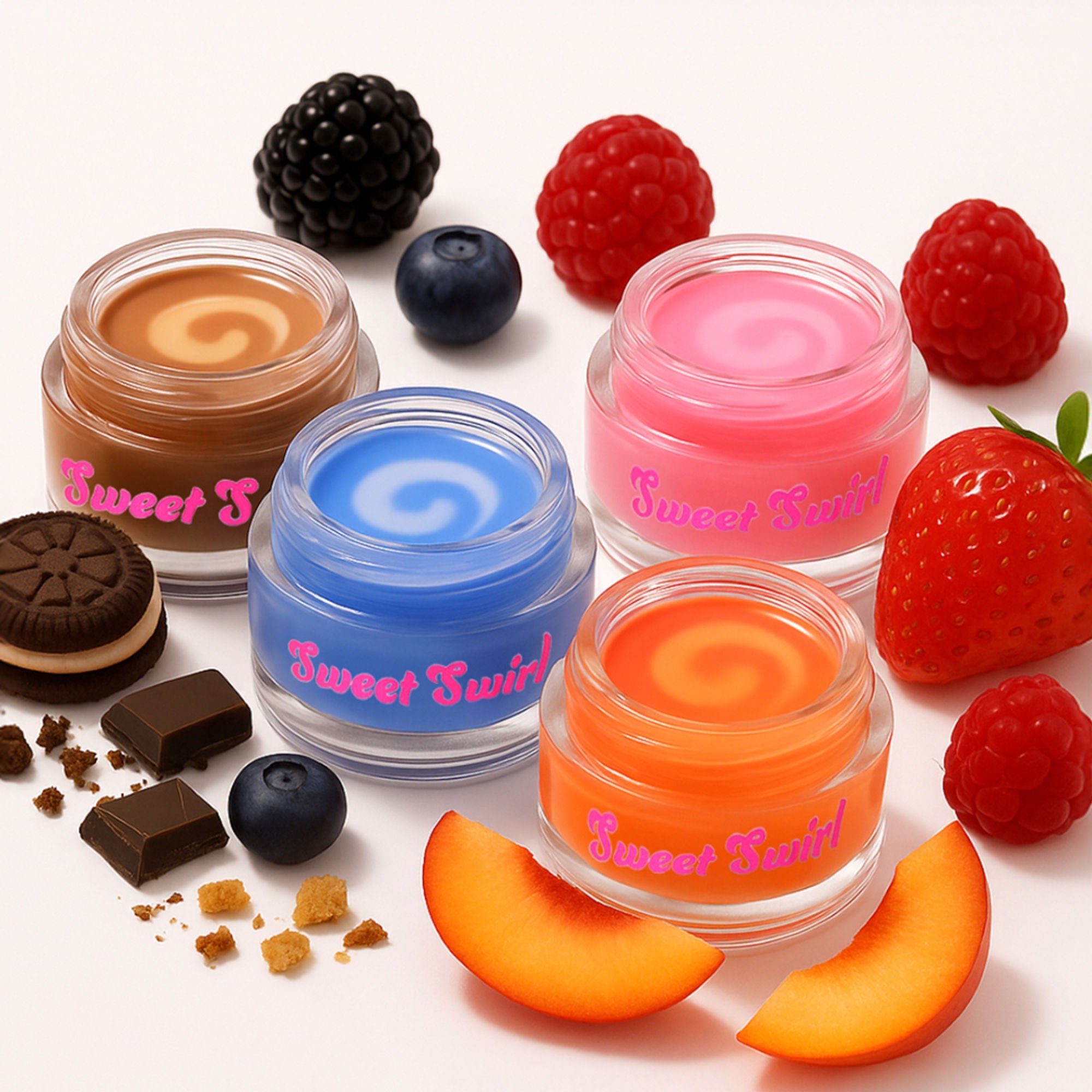 Makeup Revolution Sweet Swirl Lip Mask - Cookies And Cream | Grocsy