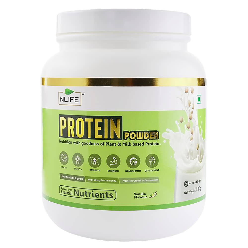 NLife Protein Powder Vanilla Flavor | Grocsy