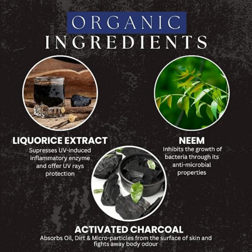 Amazing Earth Charcoal Body Wash for Men | Grocsy