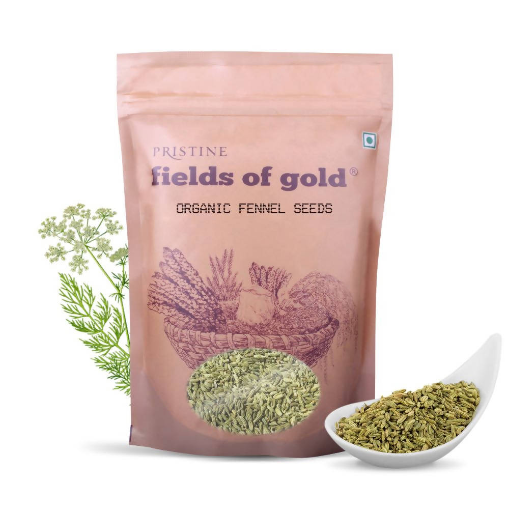 Pristine Fields of Gold - Organic Fennel seeds | Grocsy