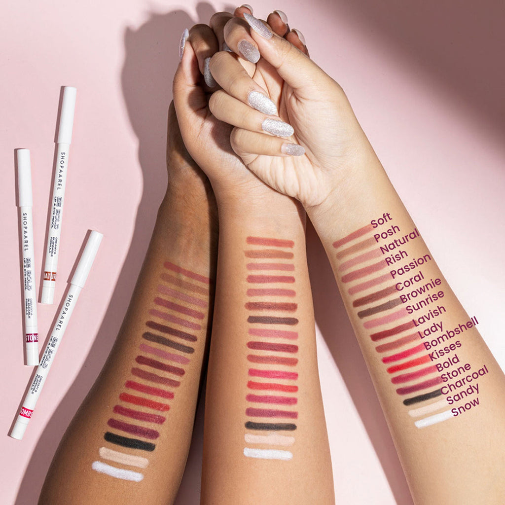 Shopaarel Be Bold Lip & Eye Pencil - Lady | Grocsy