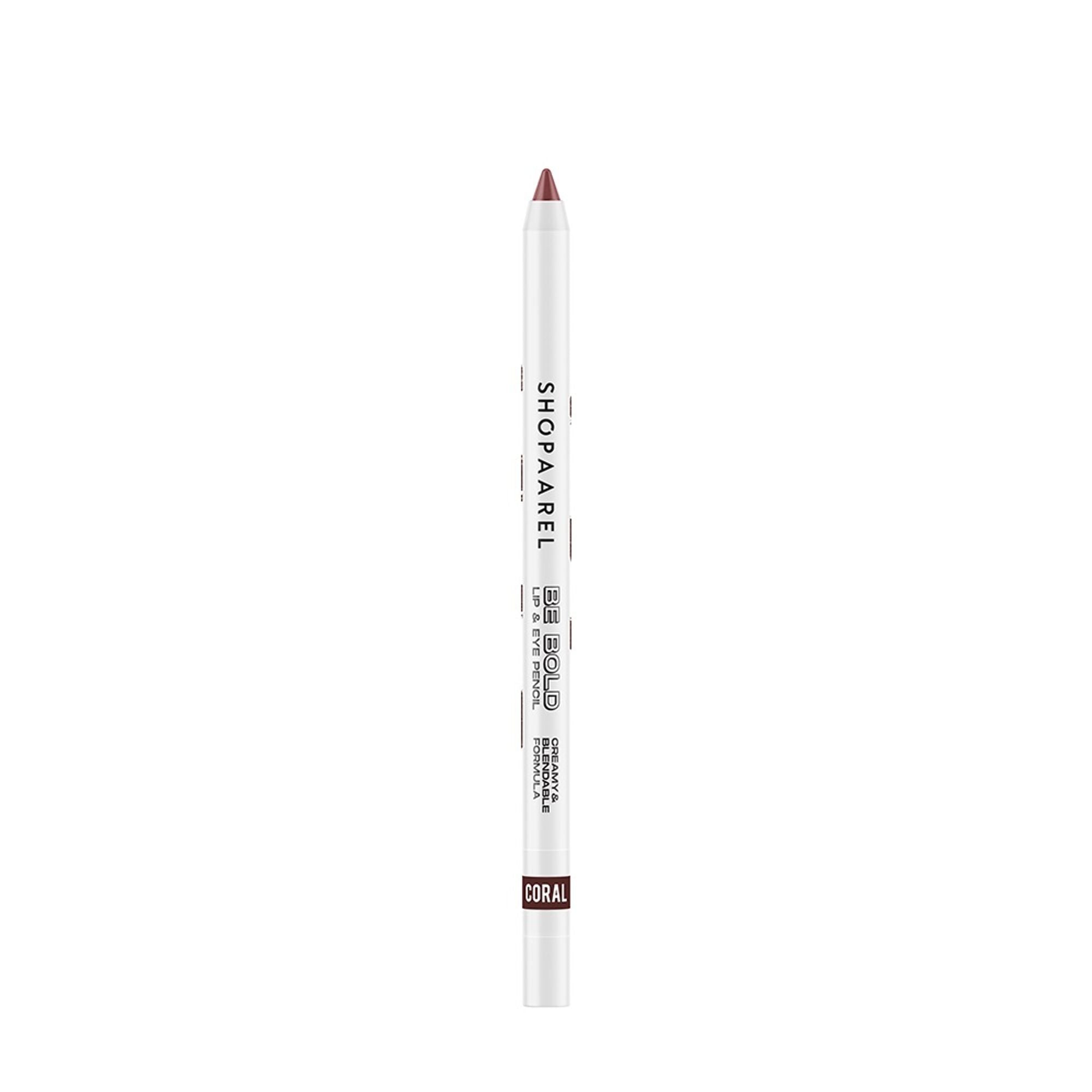 Shopaarel Be Bold Lip & Eye Pencil - Coral | Grocsy