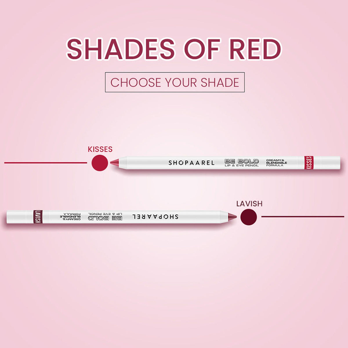 Shopaarel Be Bold Lip & Eye Pencil - Sunrise | Grocsy