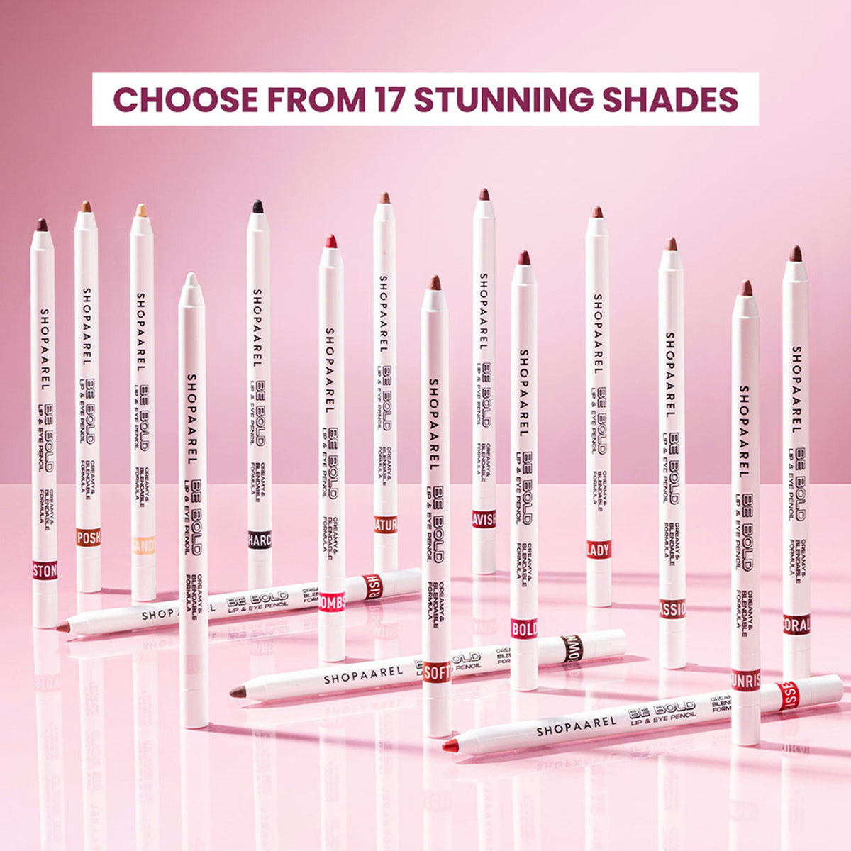 Shopaarel Be Bold Lip & Eye Pencil - Natural | Grocsy