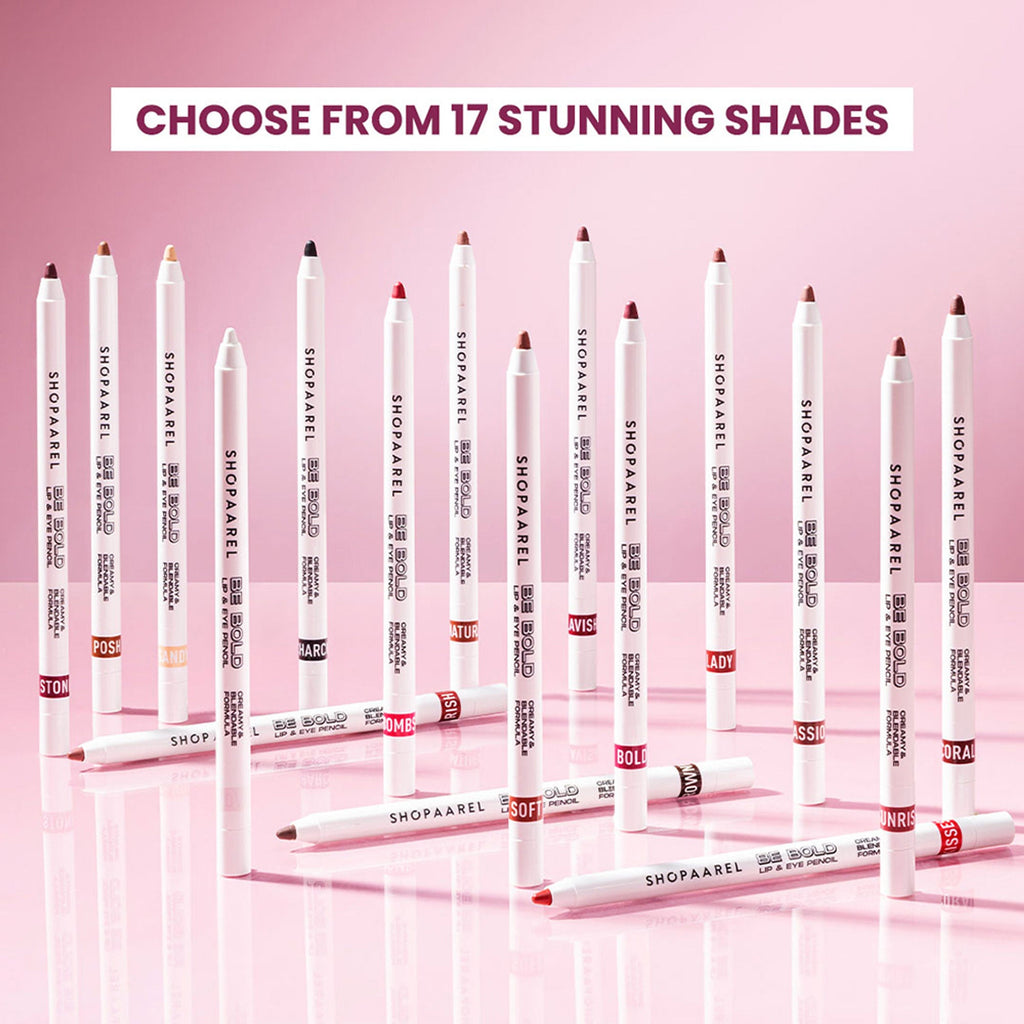 Shopaarel Be Bold Lip & Eye Pencil - Bombshell | Grocsy