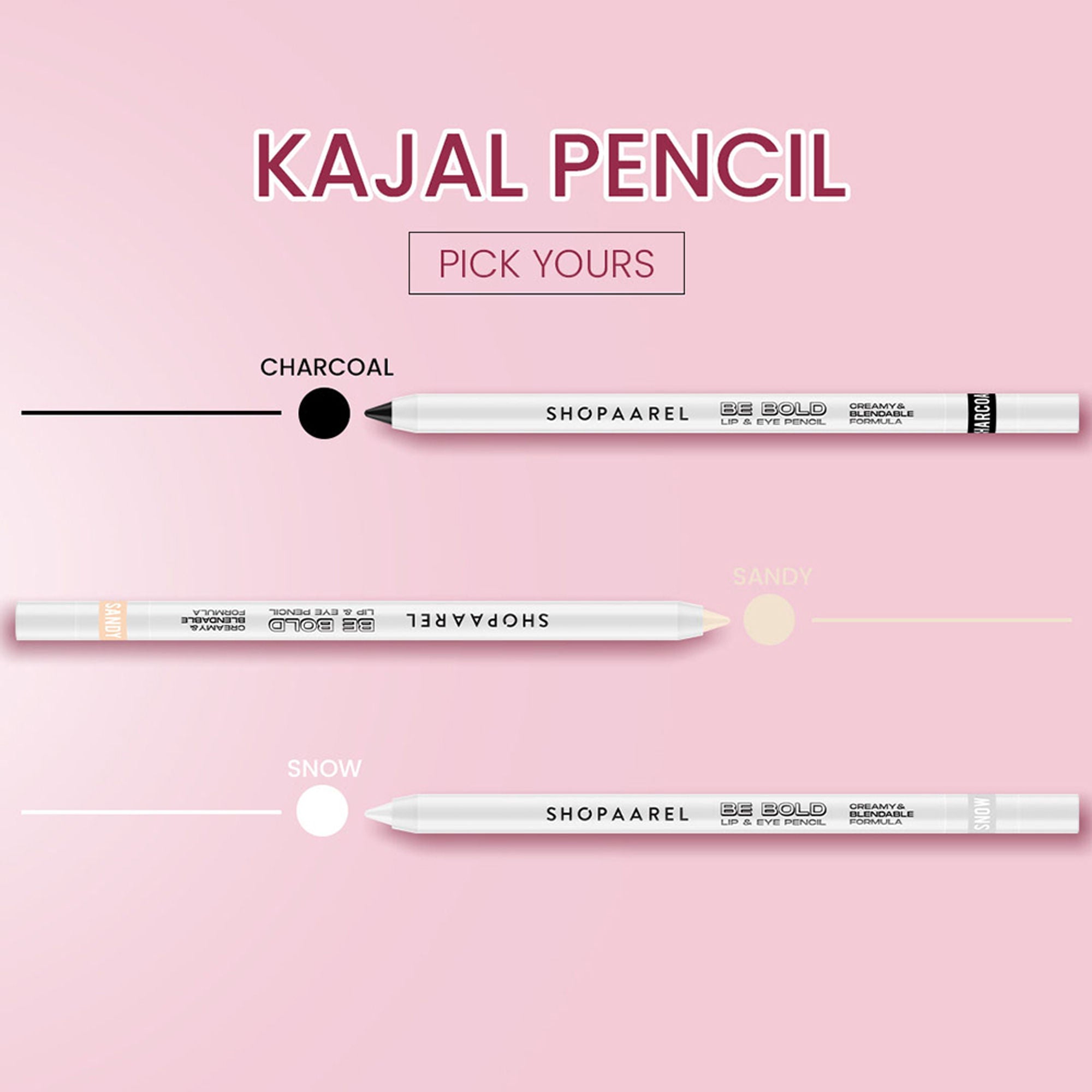 Shopaarel Be Bold Lip & Eye Pencil - Sandy | Grocsy