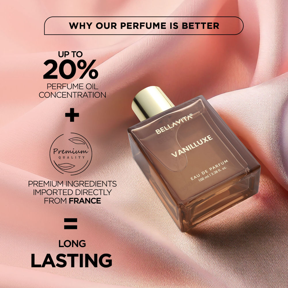 Bella Vita Organic Vanilluxe Unisex Long Lasting Perfume | Grocsy